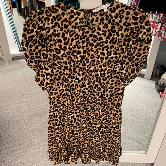 Veronica Beard Leopard Lila Dress - Picture 3 of 5
